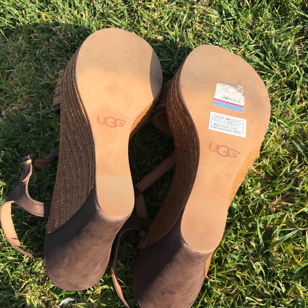 UGG 🔴 Wedge heels with straps - Picture 5 of 6